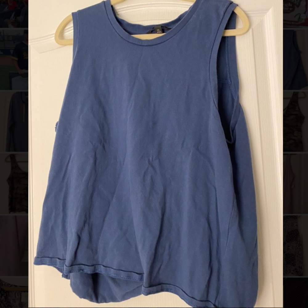 Banana Republic Tank with Back Knot Detail